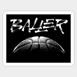 Baller (basketball) Magnet